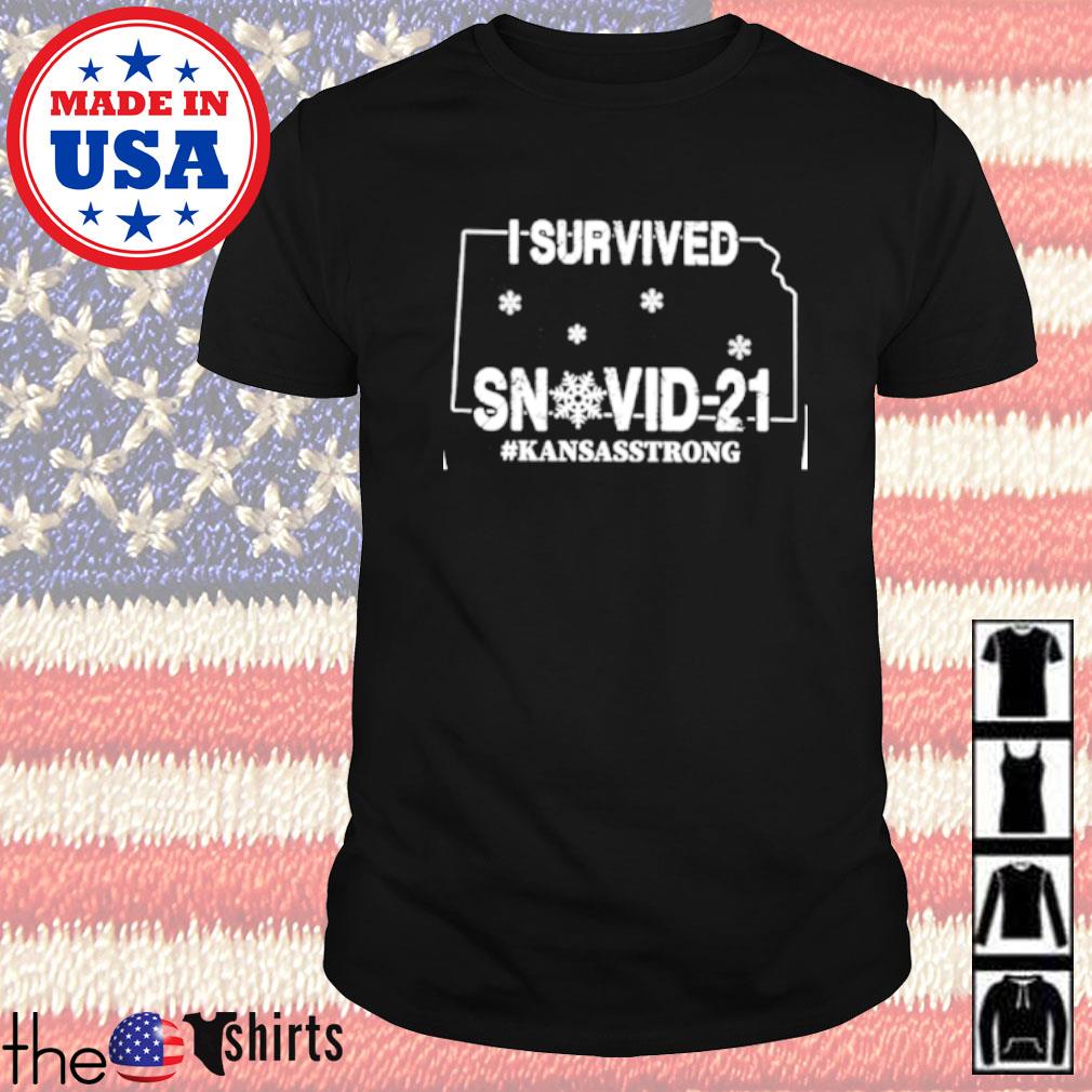 I survived snovid-21 #kansasstrong shirt