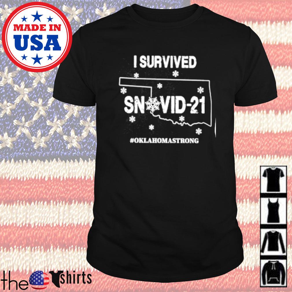 I survived snovid-21 #Oklahomatrong shirt