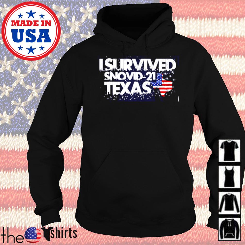 I survived snovid-21 Texas American s Hoodie