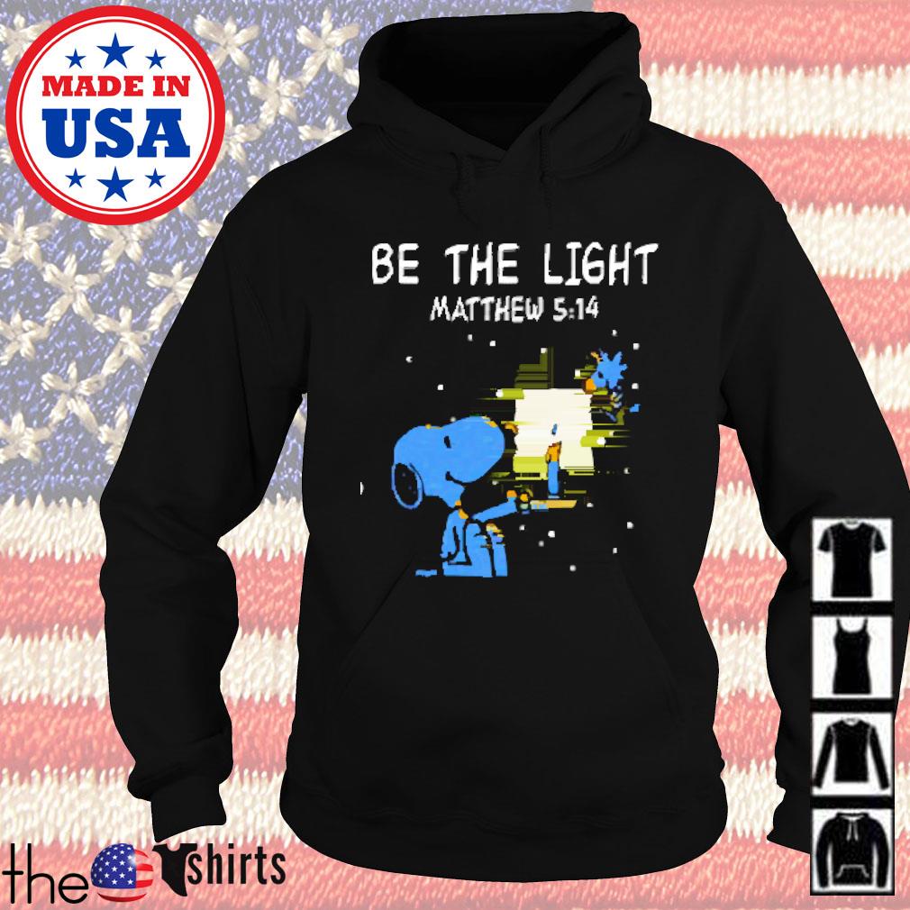 Snoopy and Woodstock be the light Matthew s Hoodie