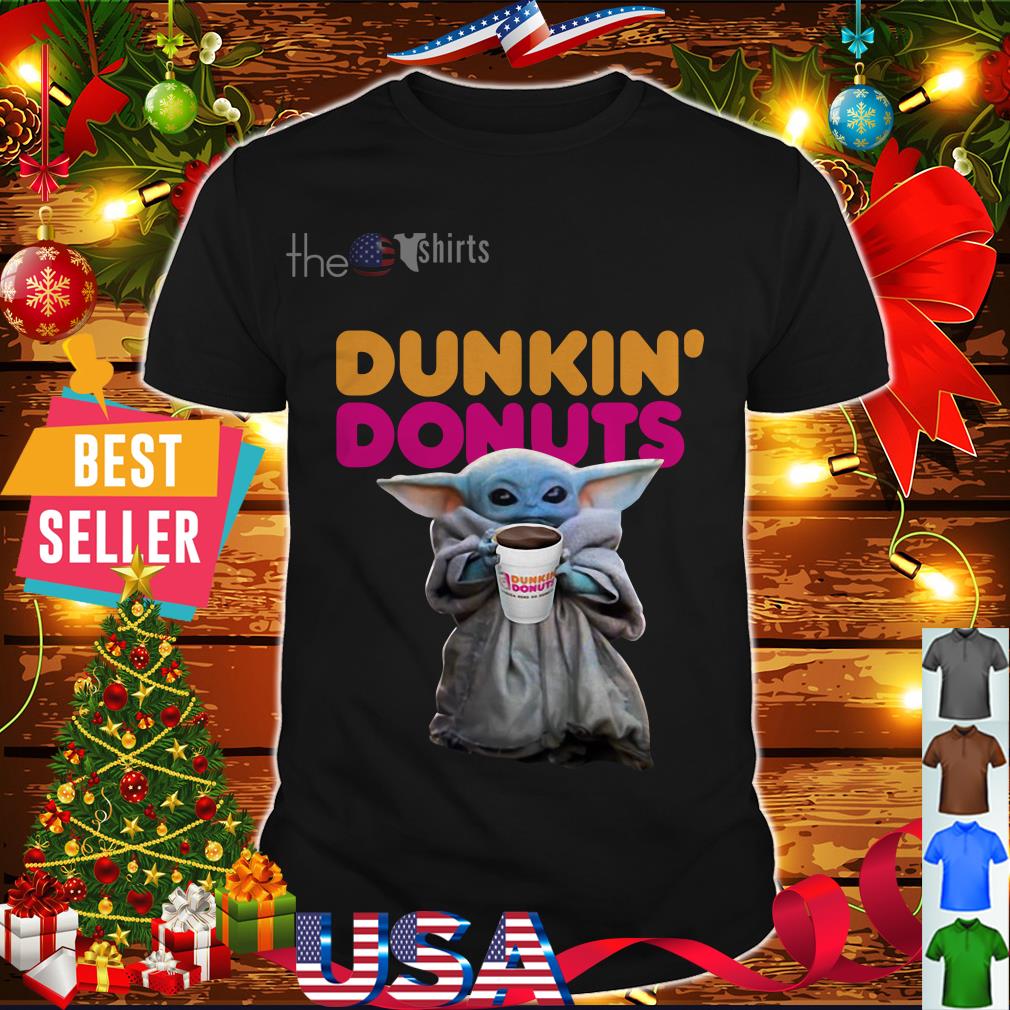 dunkin donuts yoda shirt