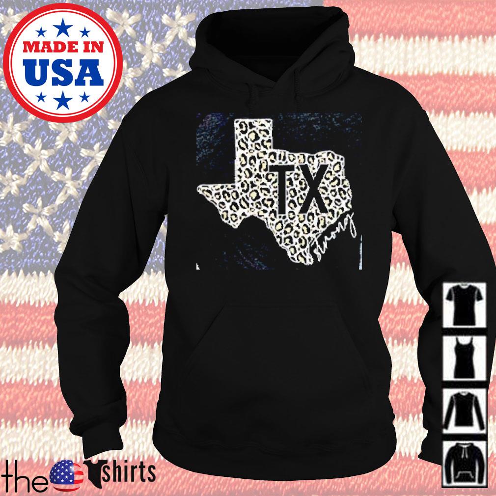 Texas strong leopard s Hoodie