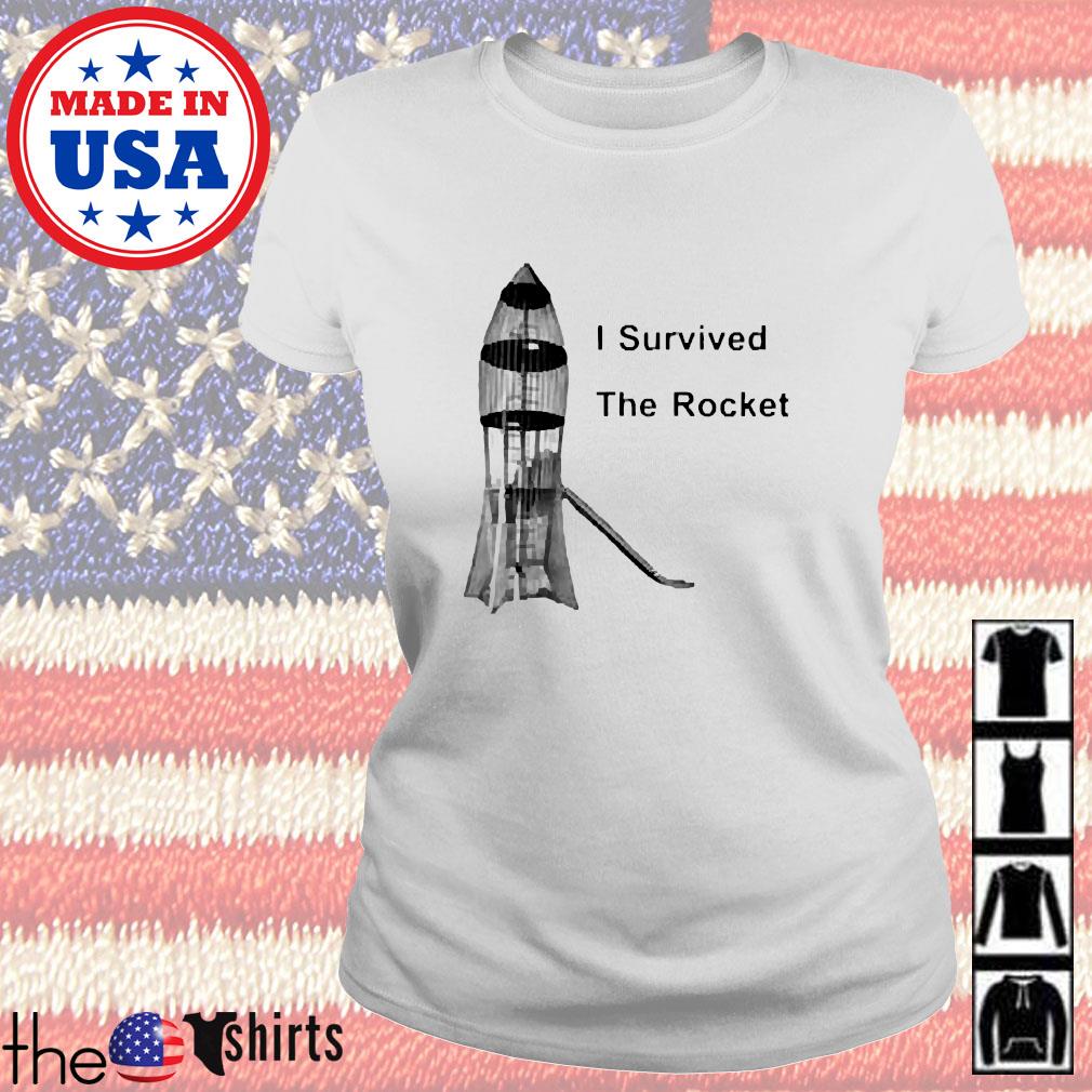 i survived the rocket tee shirt