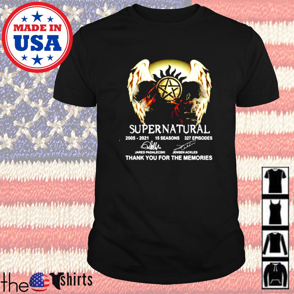 supernatural 15 seasons t shirt