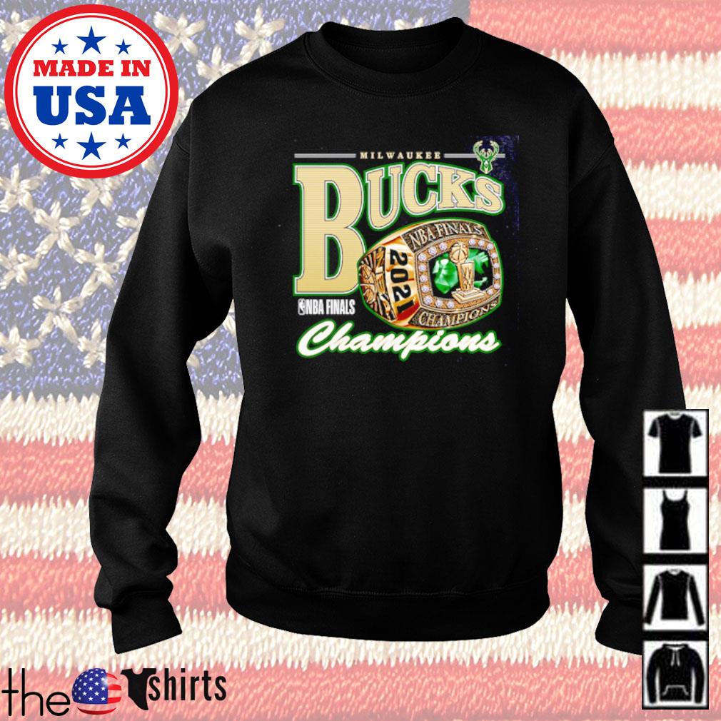 Milwaukee Bucks 2021 NBA Champions shirt, hoodie, sweater ...