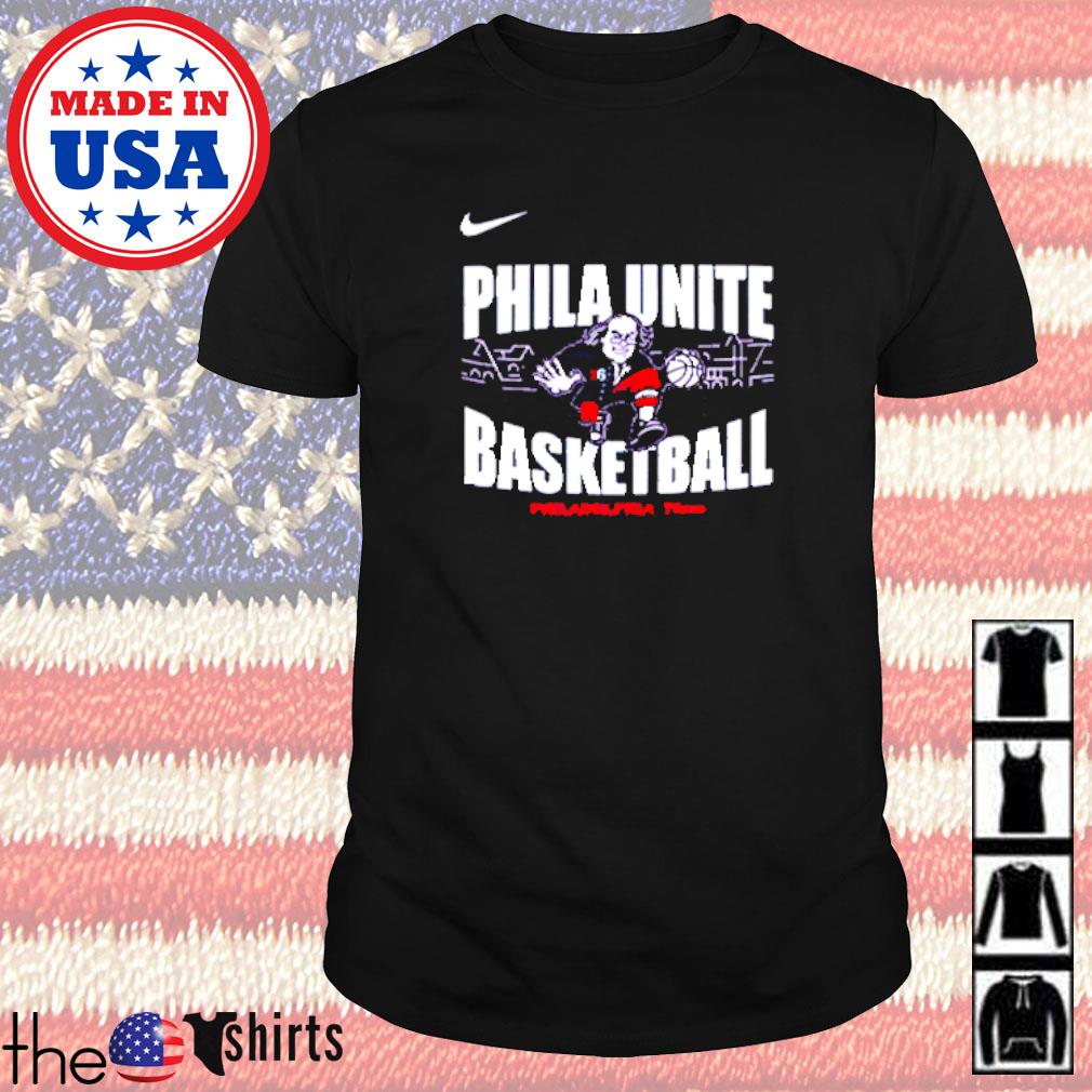 Philadelphia 76Ers Phila Unite Basketball Tee Sixers Tobias shirt
