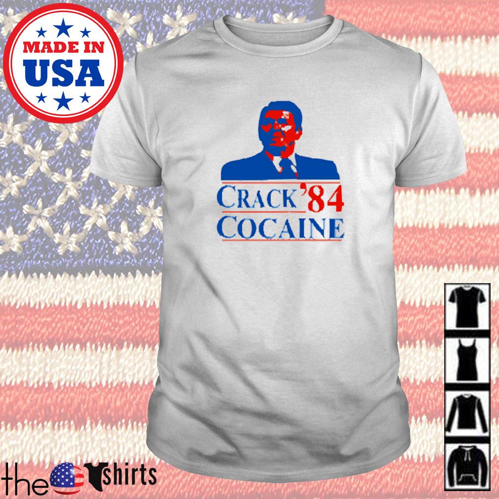 Ronald Reagan crack cocaine 84 shirt