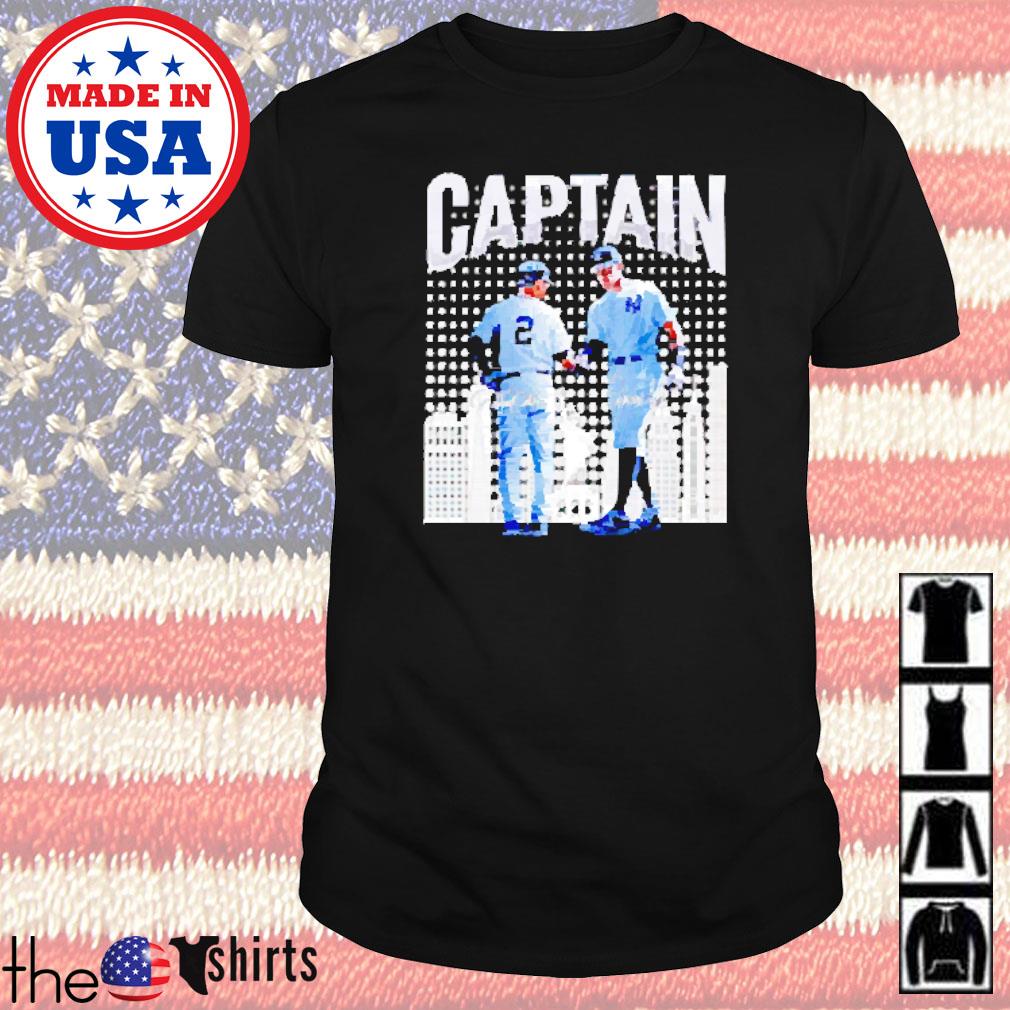 New York Yankees Aaron Judge And Derek Jeter O Captain My Captain  Signatures shirt, hoodie, sweater, long sleeve and tank top