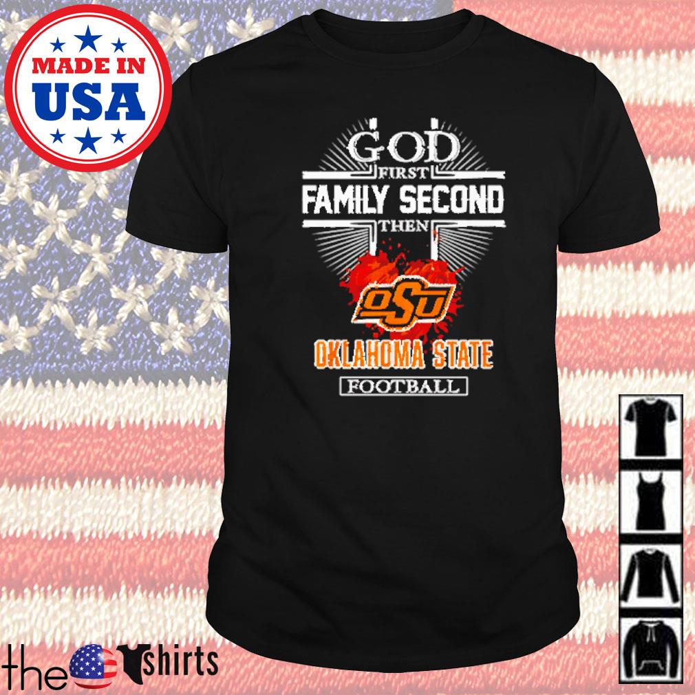 God First Family Second Then Buffalo Bills Football Shirt - ValleyTee