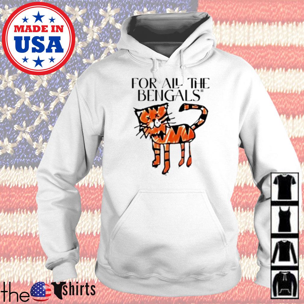 For all the Bengals Tiger Hoodie - Teerockin