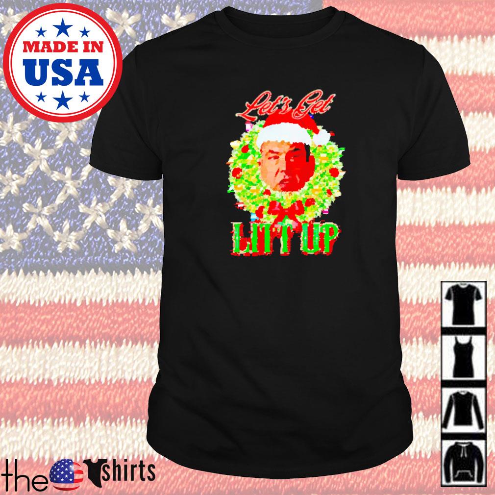 Louis Litt Let's Get Litt Up Christmas Ugly Sweater t-shirt