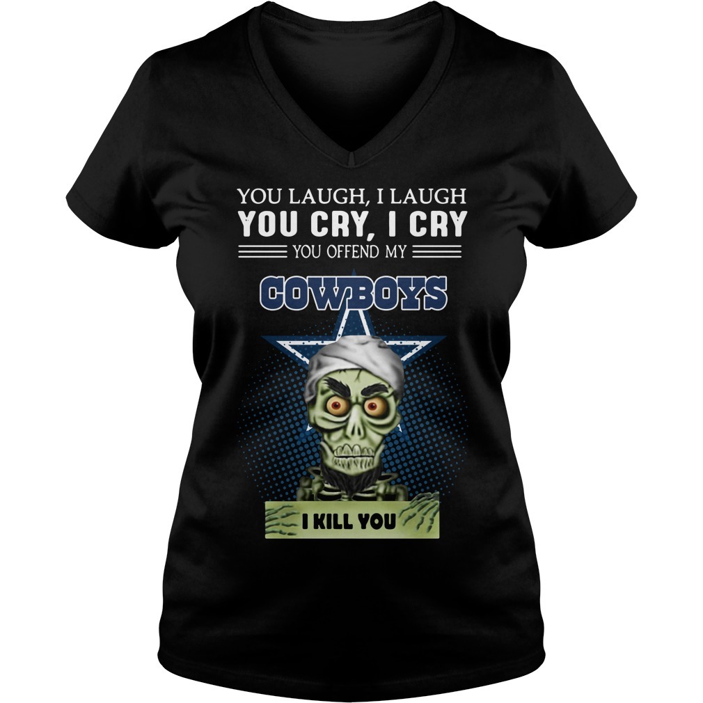 cowboys make me cry shirt