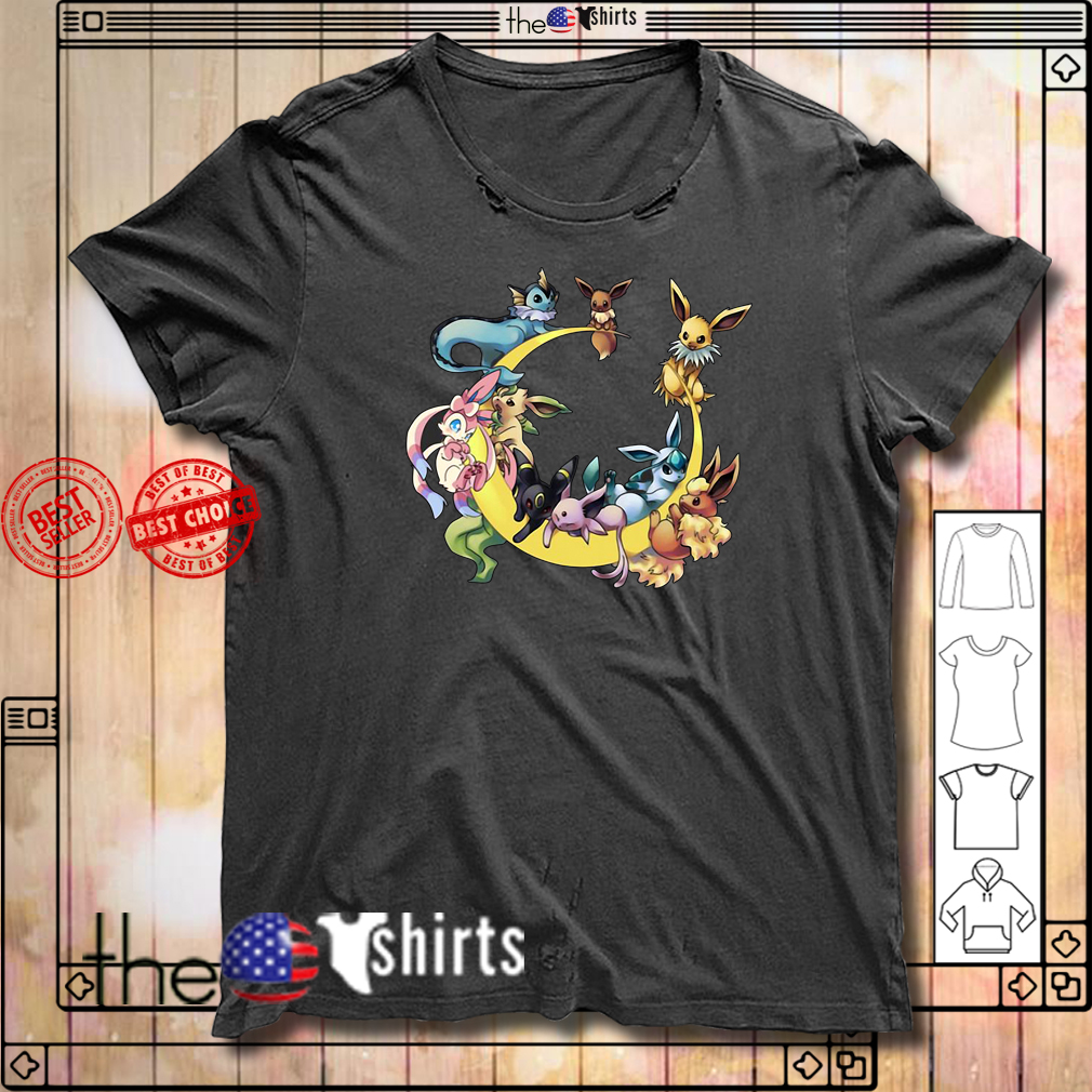 Eevee Evolution Friends Pokemon shirt, hoodie, sweater, longsleeve and  V-neck T-shirt