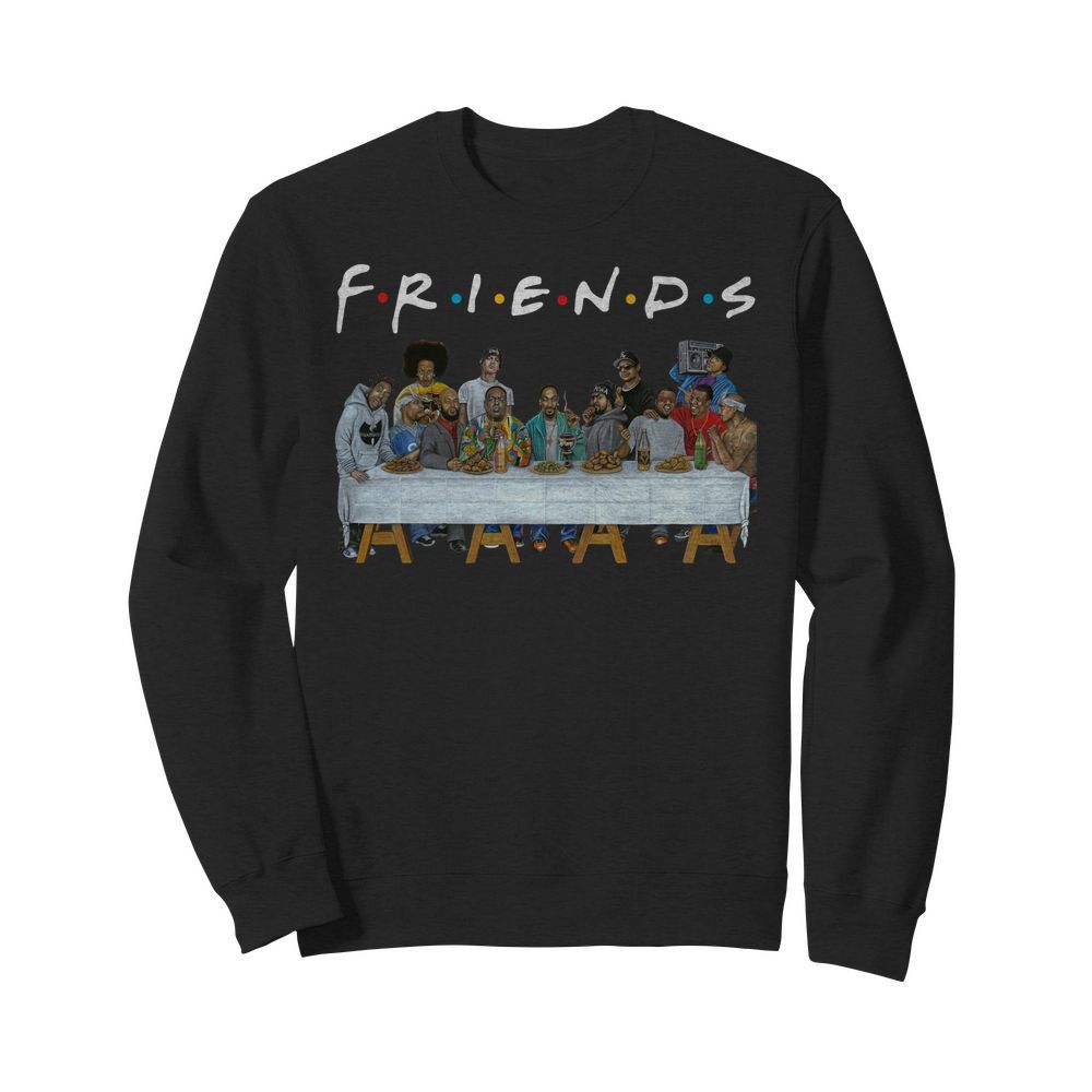 Official Friends last supper Snoop Dogg shirt , hoodie, sweater, tank ...