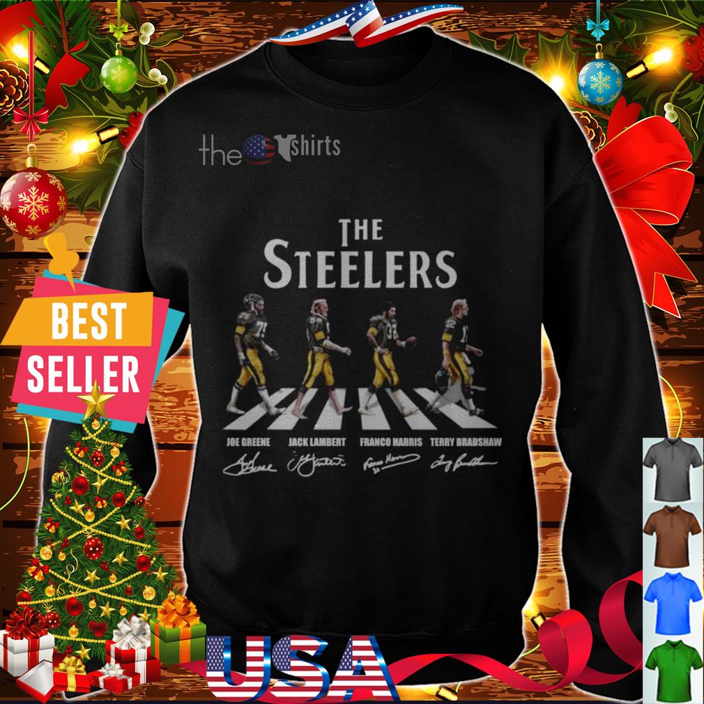 The Steelers Joe Greene Jack Lambert Franco Harris Terry Bradshaw T-Shirt -  TeeNavi