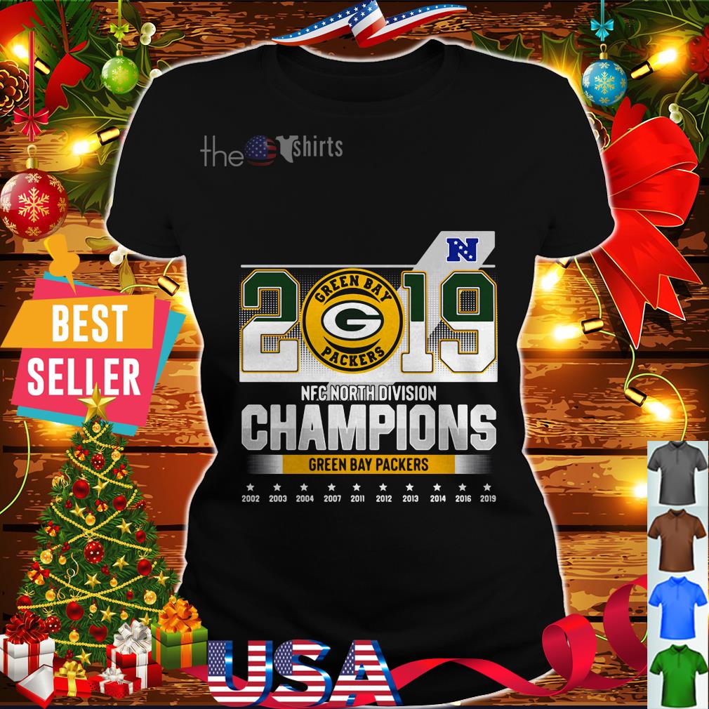 green bay packers nfc north champions shirt