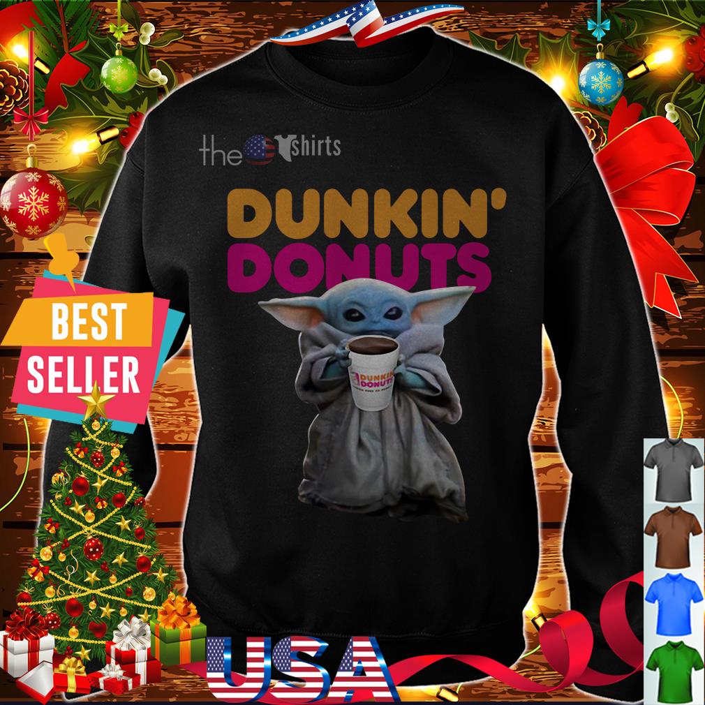 dunkin donuts yoda shirt