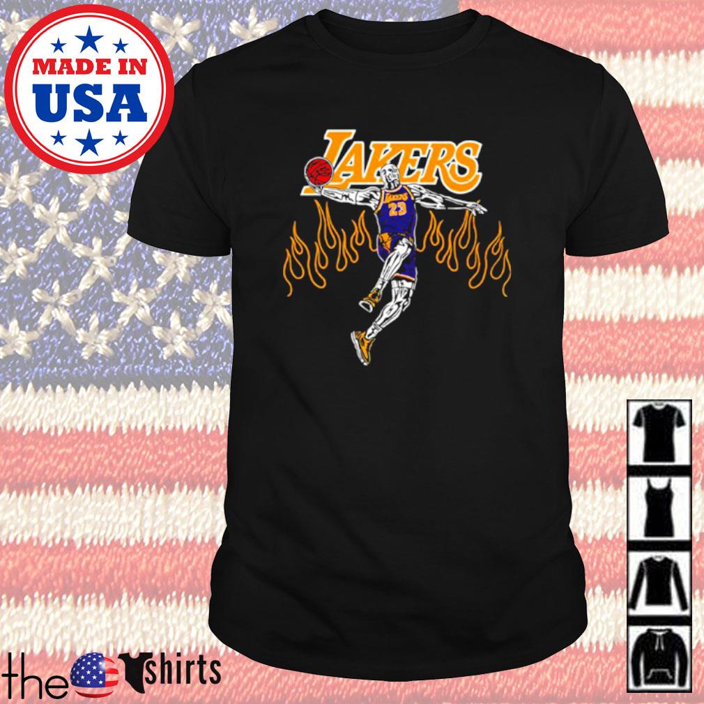 warren lotas lakers shirt