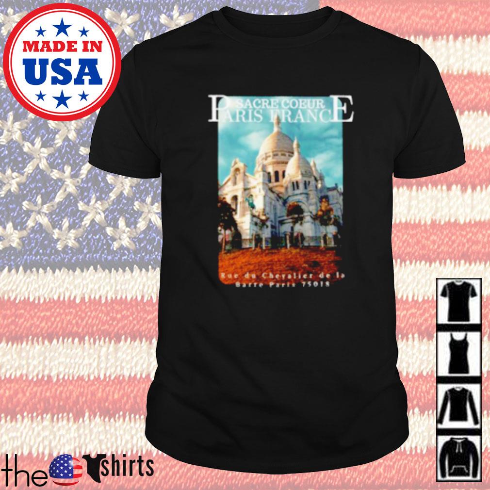 paris france sacre coeur shirt